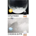Атрактивен барометър - Стъклена капка - 3D STORM GLASS - Image 7