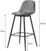 Комплект бар стол - HO-2645 - 2бр - Image 3