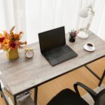 Офис бюро в индустриален стил с допълнително място за съхранение - 2 цвята - Image 5