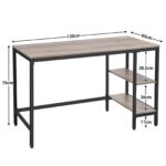 Офис бюро в индустриален стил с допълнително място за съхранение - 2 цвята - Image 6