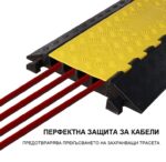 Предпазна рампа за кабел - 4 канала - ZT1401002X