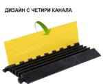 Предпазна рампа за кабел - 4 канала - ZT1401002X