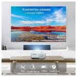 Безжичен мултимедиен проектор - GIAOMAR C9 - 1080P Full HD, 4K, 5.1 Bluetooth, 12000 лумена