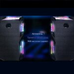 Геймърско бюро с LED осветление - HLONONE ZZLED16 - 160 × 60 см - Image 5