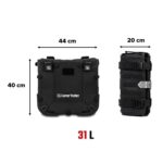 Полутвърда чанта  за мотор - MotoBag 31L - LoneRider - Image 8