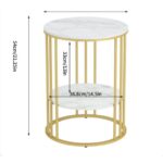 Масичка за кафе WISFOR със синтерован камък - Image 3