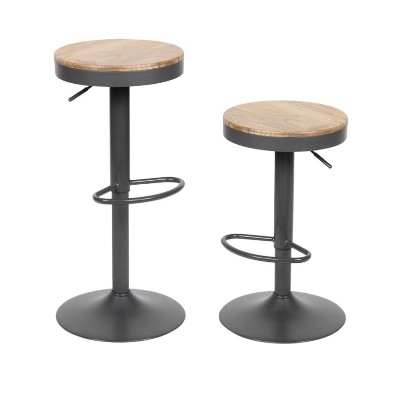 Комплект бар столове - EUYY102-ALL-1911DGR - 2бр.