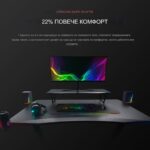 Геймърско бюро със стойка за монитор и аксесоари - Eureka Ergonomic - Image 2