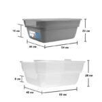 Закрита котешка тоалетна - PET FAMILY MS501 - Image 3