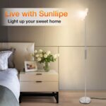 Модерна стояща лампа SUNLLIPE - LED 18W+5W 3000K - димируема , метална,  топло бяло - Image 7