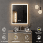 Правоъгълно огледало за стена с LED осветление - LUVODI - XMR-C28-118-EU-V1 - Image 5