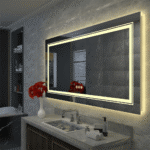LED огледало за баня с правоъгълна форма - LUVODI XMR-C28-288-EU - Image 3