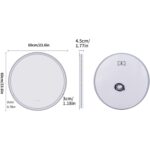Кръгло огледало за стена с LED осветление - LUVODI XMR-Y18-818-EU - Image 7