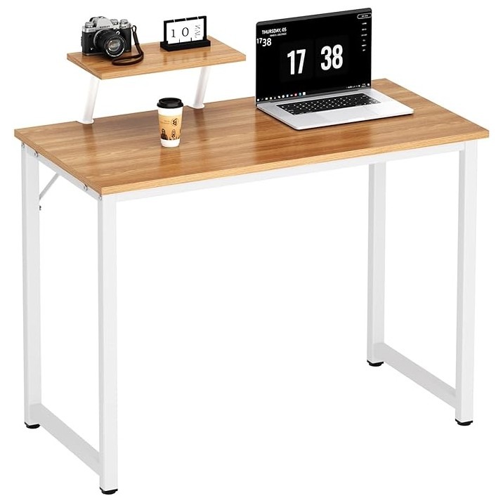 Офис бюро цвят орех - два размера