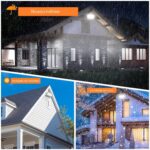 Водоустойчив LED прожектор 60 W - Черен - Image 7