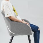 Комплект трапезни столове - 2 бр. - CLIPOP C-U-DC-G0317GY
