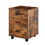 Шкаф с три чекмеджета и ключалка - CLIPOP SGWS-ST-0163BR