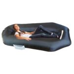 Надуваем дюшек за къмпинг или плаж - EXPROTREK AMPHIBIOUS INFLATABLE LOUNGER - BLACK - X0017E4WJB - Image 3