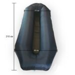 Надуваем дюшек за къмпинг или плаж - EXPROTREK AMPHIBIOUS INFLATABLE LOUNGER - BLACK - X0017E4WJB - Image 4