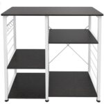 Кухненска етажерка - 90х40х83 см - 10CZSS171-BK