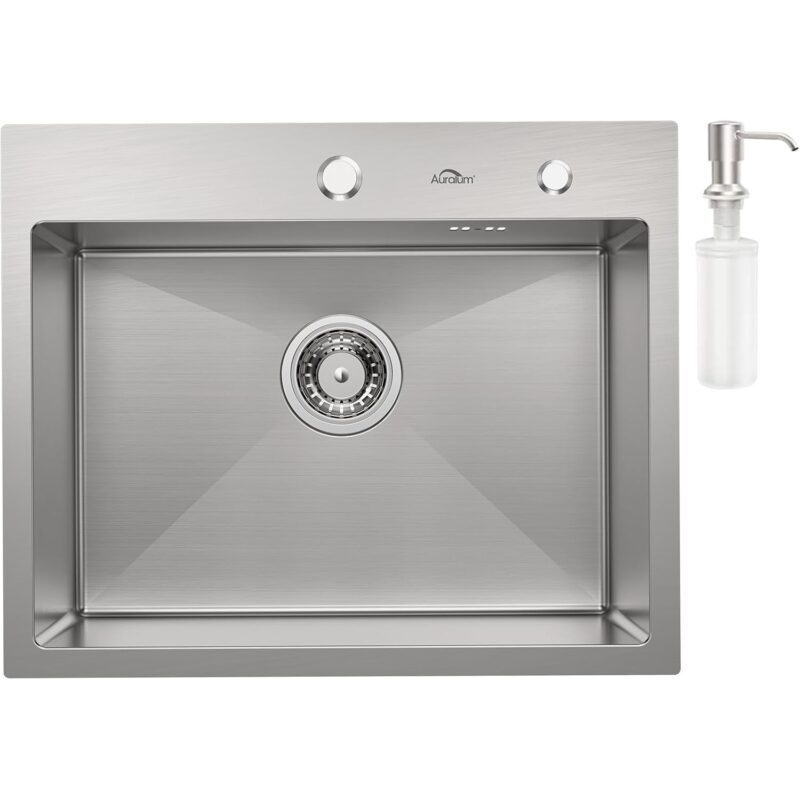 Кухненска мивка за вграждане - AURALUM 913258-06-JZF0601