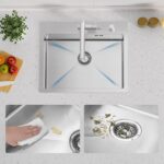 Кухненска мивка за вграждане - AURALUM 913258-06-JZF0601