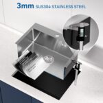 Кухненска мивка за вграждане - AURALUM 913258-06-JZF0601