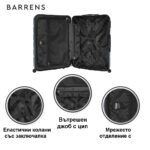 Куфар за багаж на колелца - NAVY - BARRENS E001, 90 - 50 см / 37 см / 20 см / 34 литра - Image 2