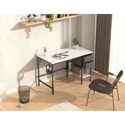 Офис бюро с две текстилни чекмеджета - HOMIDEC AD-DNZ83-57-10,5 / FY-DE-DLZ01021005