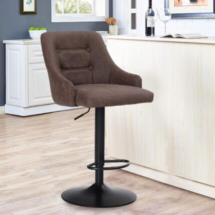 Бар стол тип кресло - IF045, комфортна облегалка и регулируема височина