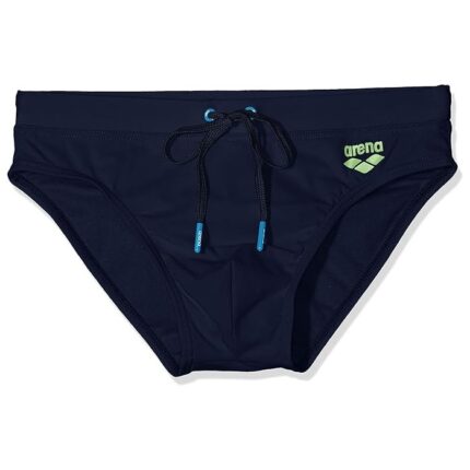 Юношески бански - ARENA SUNFADED BRIEF - NAVY-SHINY GREEN - UK30