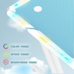Геймърско бюро 120 см с RGB осветление, поставка за слушалки и чаша - HL HDLGD-ZZLEDBU - Image 3