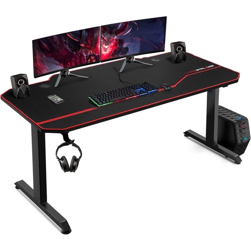 Геймърско бюро - GT PLAYER T02 BLACK