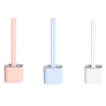 Силиконова четка за тоалетна - 3 цвята
