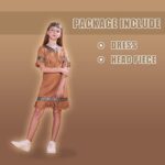Костюм индианско племе - момиче, различни размери - Image 4