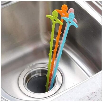 Инструменти за почистване на сифон - 8 бр. - различни цветове