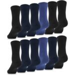 Комплект от 12 бр. дълги мъжки чорапи - FULLLUWAA - 81% памук - Image 3
