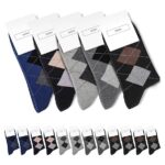 Комплект от 12 бр. дълги мъжки чорапи - FULLLUWAA - 81% памук - Image 4