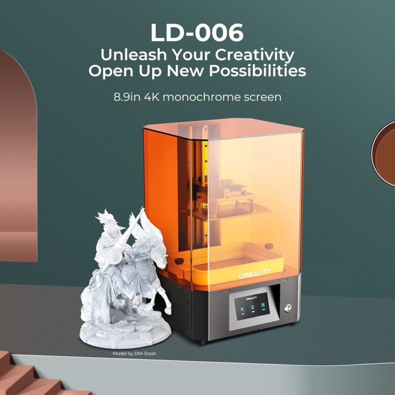 Бърз и детайлен 3D принтер - CREALITY LD-006