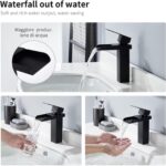 Черен смесител за вграждане - HOMELODY SXD10018MB-H - Image 2