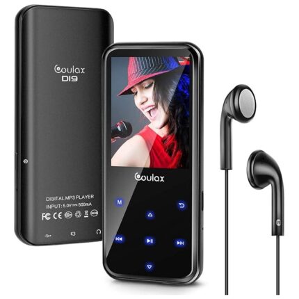 MP3 плейър COULAX с Bluetooth, 2.4'' екран и HiFi звук