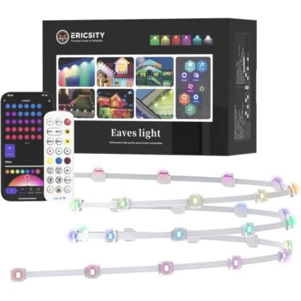 Водоустойчиви RGB LED лампички за външна употреба - три вариации на размер