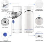 Ултразвуков аерозолен инхалатор - TO PERSUN PORTABLE MESH NEBULIZER - X0015UE4MH - Image 5